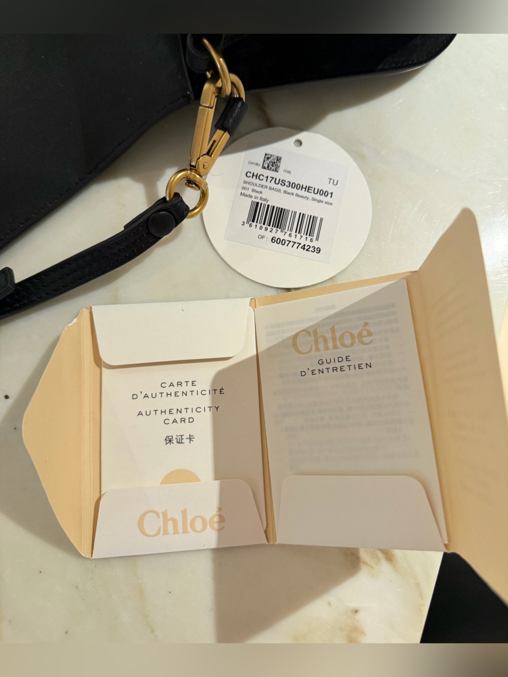 Chloe black Nile Bracelet bag - Picture 8 of 12
